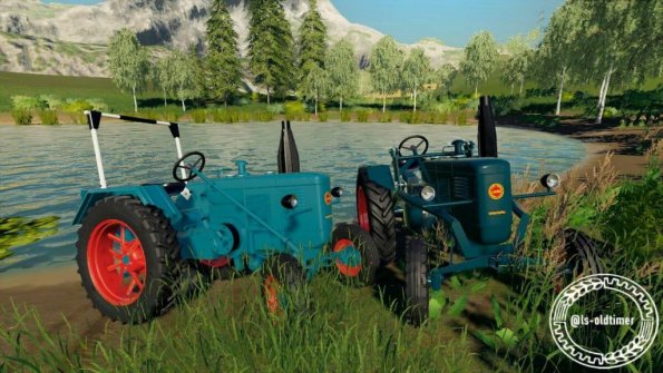 Мод «Lanz Bulldog D1706» для Farming Simulator 2019