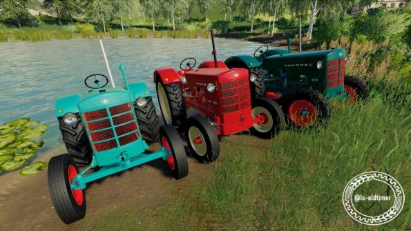 Мод «Hanomag R28» для Farming Simulator 2019