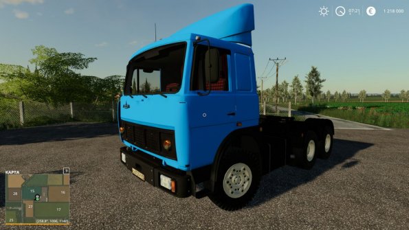 Мод «МАЗ 6422 Ранний» для Farming Simulator 2019