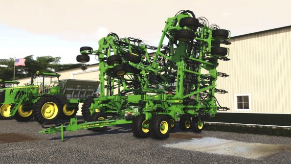 Мод «John Deere 1870 Air Hoe Drill» для Farming Simulator 2019