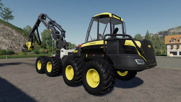 Мод «Ponsse Ergo 8W» для Farming Simulator 2019