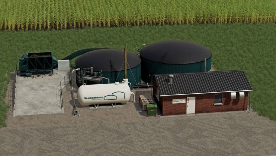 Мод «Biogas Plant 450kW» для Farming Simulator 2019