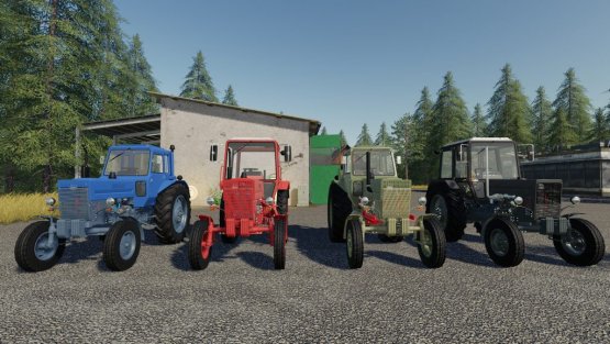 Мод «Беларус 2WD Пак Переделка» для Farming Simulator 2019