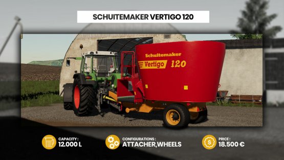 Мод «Schuitemaker Vertigo Pack» для Farming Simulator 2019