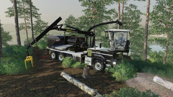 Мод «JENZ HEM 821 Chiper Truck» для Farming Simulator 2019