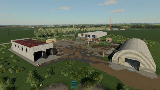 Карта «Будни Тракториста» для Farming Simulator 2019