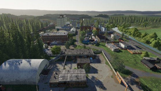 Карта «СПК Красная звезда» для Farming Simulator 2019