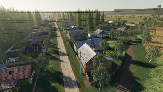Карта «Утешево» для Farming Simulator 2019