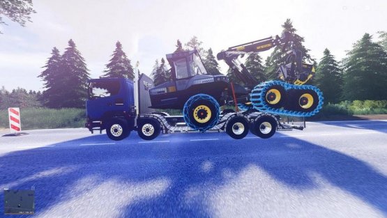 Мод «Scania Metsakonelavetti» для Farming Simulator 2019
