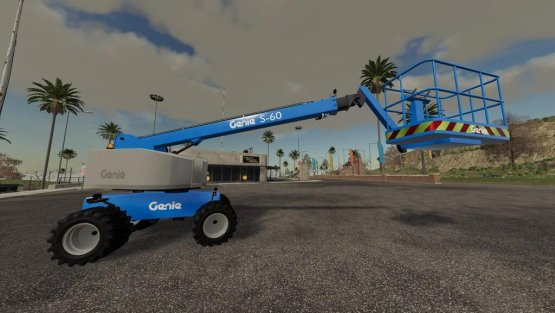 Мод «Genie S-60 Telescopic Boom» для Farming Simulator 2019