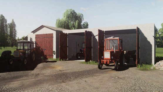 Мод «Garaż» для Farming Simulator 2019