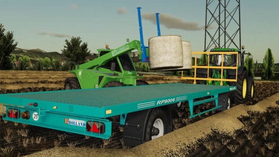 Мод «Rolland RP LCH Trailers» для Farming Simulator 2019