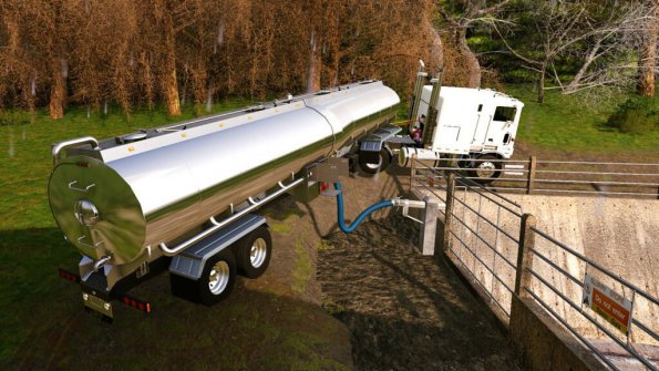 Мод «TLX 48ft Tanker Trailer» для Farming Simulator 2019