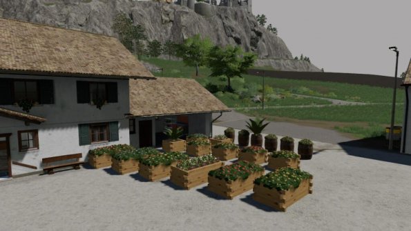 Мод «Flowers Deco Pack» для Farming Simulator 2019