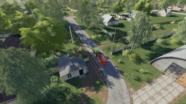 Сеть маршрутов Autodrive для карты «Рассвет» для Farming Simulator 2019
