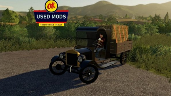 Мод «Old Truck - Model T Flat Bed» для Farming Simulator 2019