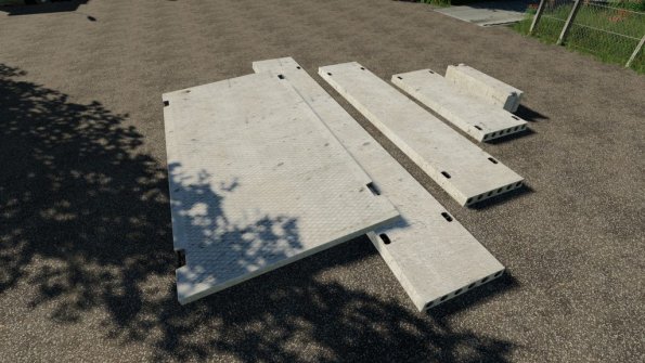 Мод «Пак бетонных плит (ЖБИ)» для Farming Simulator 2019