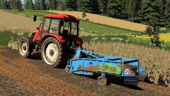 Мод «KFMR Krukowiak Pyrus Z653» для Farming Simulator 2019