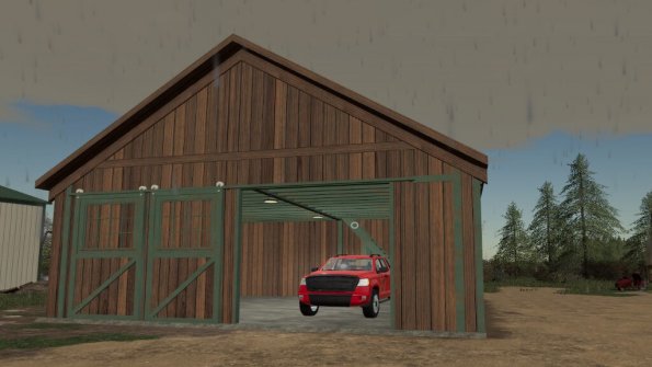 Мод «Timber Barns» для Farming Simulator 2019