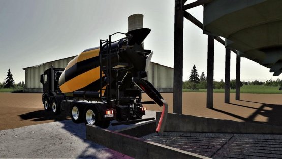 Мод «Mercedes-Benz Arocs Concrete Mixer» для Farming Simulator 2019