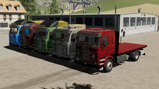Мод «Scania 113H SideDoors» для Farming Simulator 2019