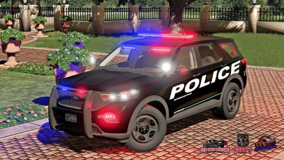 Мод «Ford Explorer 2020 Police Interceptor» для Farming Simulator 2019
