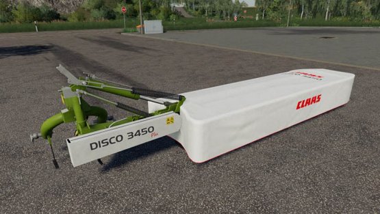 Мод «Claas Disco 3450 Plus» для Farming Simulator 2019