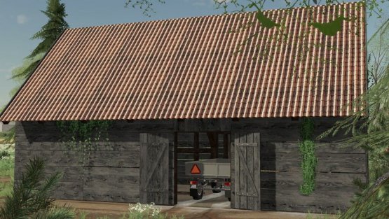 Мод «Wooden Barn» для Farming Simulator 2019