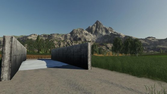 Мод «Bunker Silo Small» для Farming Simulator 2019
