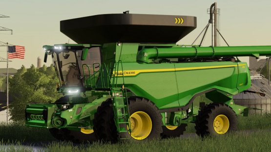 Мод «John Deere X9 2020 US Version» для Farming Simulator 2019