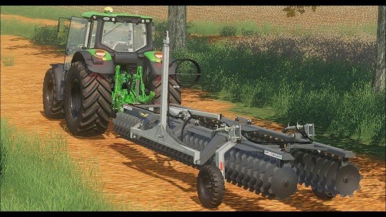 Мод «Cultivator NVFT 72 Disc» для Farming Simulator 2019