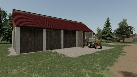 Мод «Wooden Barns» для Farming Simulator 2019