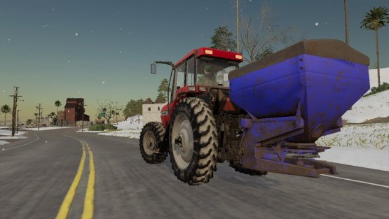 Мод «Lizard SP700 Salt Spreader» для Farming Simulator 2019