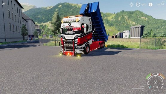 Мод «Scania Hooklift» для Farming Simulator 2019