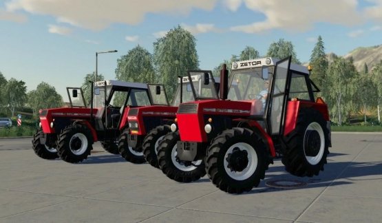 Мод «Zetor 8145 - 10145» для Farming Simulator 2019