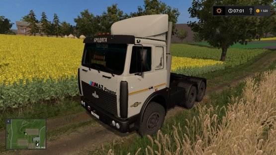 Мод «МАЗ 6422» для игры Farming Simulator 2017