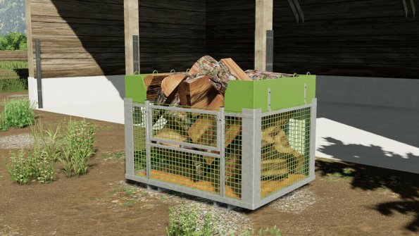 Мод «Fliegl Transport Box» для Фарминг Симулятор 2019