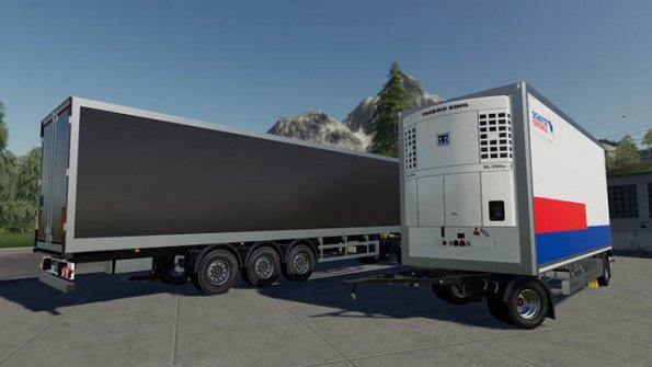 Мод «Schmitz Cargobull Trailer Pack» для Farming Simulator 2019
