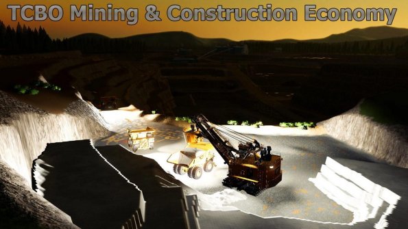 Карта «TCBO Mining Construction Economy» для Farming Simulator 2019