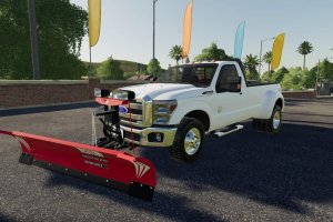 Мод «2011 Ford F350 XL Work Truck» для Farming Simulator 2019 2