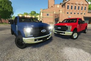 Мод «2017 Ford F250 Worker» для Farming Simulator 2019 2