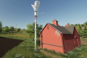 Мод «Vertical Wind Turbine Lizard H-15» для Farming Simulator 2019 2