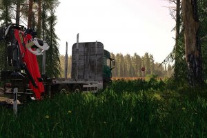 Мод «MAN TGS 33.500 Timber» для Farming Simulator 2019 3