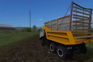 Мод «КамАЗ-55111» для игры Farming Simulator 2017 6