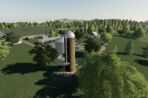 Мод «US Hay Silo» для Farming Simulator 2019 2