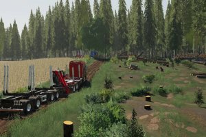 Мод «Scania R730S Timber Truck» для Farming Simulator 2019 2