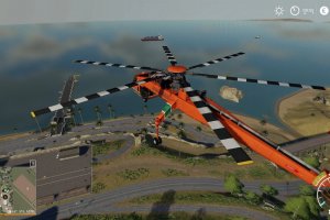 Мод «Forestry Helicopter» для Farming Simulator 2019 4
