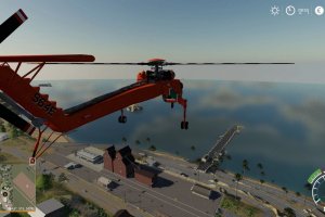 Мод «Forestry Helicopter» для Farming Simulator 2019 3