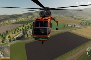Мод «Forestry Helicopter» для Farming Simulator 2019 2