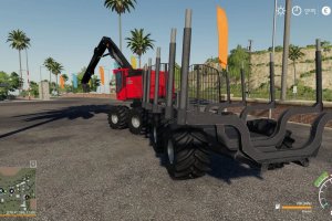 Мод «Timberpro Forwarder» для Farming Simulator 2019 6